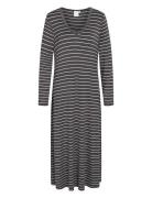 Jacqueline Long-Sleeved Long Dress Grey CCDK Copenhagen