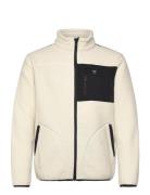 Hunter Fleece Jacket Cream Fat Moose