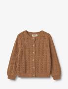 Knit Cardigan Celia Brown Wheat