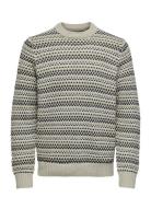 Onsmusa Reg 3 Struc Crew Knit Grey ONLY & SONS