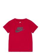 Te-S/S Tee Red Nike