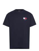 Tjm Reg Rwb Sig Flag Tee Ext Navy Tommy Jeans