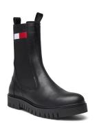 Tjw Long Chelsea Boot Black Tommy Hilfiger