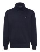 Essential Reg Turtleneck Sweater Navy Tommy Hilfiger