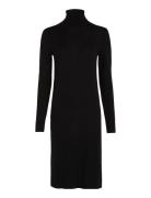 Merino Wool Knee Dress Black Calvin Klein