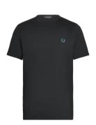 Ringer T-Shirt Black Fred Perry