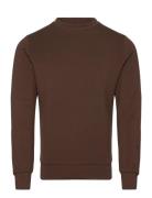 Abel Crew Neck Sweat Brown Mos Mosh Gallery