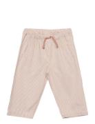 Striped Yarndyed Pants Beige Copenhagen Colors