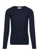 T-Shirt Long-Sleeve Navy Sofie Schnoor Young