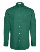 Reg Poplin Shirt Green GANT