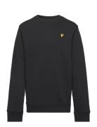 Crew Neck Sweatshirt Black Lyle & Scott