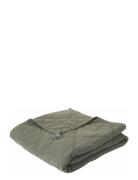 Plaid, Bomuld M/Hør Fryns Green C'est Bon