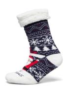 Merry Christmas Cozy Sock Navy Christmas Sweats