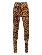 Basic Leopard Leggings Brown Mini Rodini