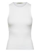 Core Rib Racer Tank White Scotch & Soda