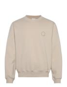 Orbit Emb Sweater Beige Daily Paper