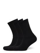 Tennis Socks 3-Pack Black Hound