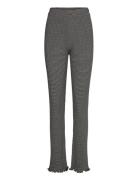 5X5 Stripe Lonnie Pants Grey Mads Nørgaard