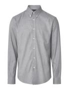 Casual Solid Flannel B.d Shirt Grey Lexington Clothing