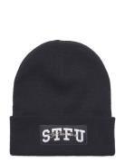 Stfu Beanie Black Pica Pica