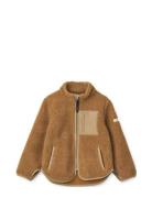 Nolan Pile Jacket Brown Liewood