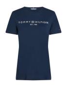 Reg Corp Logo C-Nk Ss Navy Tommy Hilfiger