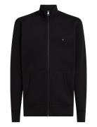 Essential Fleece Zt Stand Collar Black Tommy Hilfiger