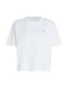 Modern Relaxed C-Nk Ss White Tommy Hilfiger