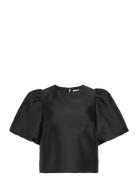 Vishina 2/4 O-Neck Top/Dc/Ka Black Vila