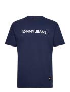 Tjm Reg Gd New Classic L Tee Navy Tommy Jeans