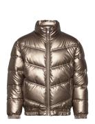 Jacket Metallic Brown Creamie