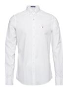 Slim Broadcloth Bd White GANT