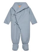 Matfianna Fleece Lined Winter Pramsuit. Grs Blue MINI A TURE