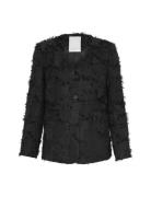 Mschaugustina Loose Blazer Black MSCH Copenhagen