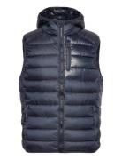 Hooded Full Zip Vest Navy Champion