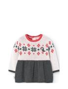 Knitwear Dress For Baby Girl -Bci Patterned Boboli