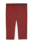 Microcorduroy Trousers For Baby Boy -Bci Red Boboli