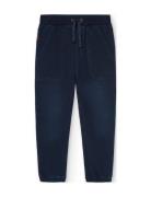 Fleece Denim Trousers For Boy -Bci Blue Boboli