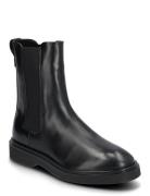 Flat Chelsea Boot Lth Black Calvin Klein