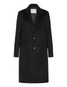 Classic Tailored Wool Coat Black GANT