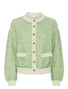 Yasgea Ls Knit Cardigan Green YAS