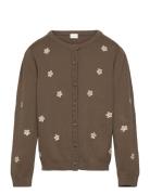 Cardigan Ls Knit Brown Minymo