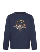 Lwtano 708 - T-Shirt L/S Navy LEGO Kidswear