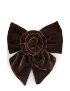 Rosie Velvet Bow Brown SUI AVA