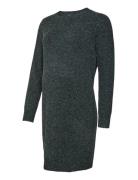 Vmmdoffy Ls O-Neck Dress Ga Noos Black Vero Moda Maternity