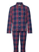 Flannel Pj Set Shirt And Pants Gb Navy GANT