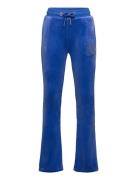 Diamante Velour Bootcut Blue Juicy Couture