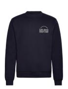 Legacy Court Sweatshirt Navy Les Deux