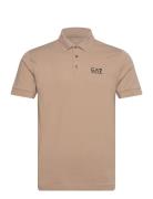 Polo Shirt Beige EA7