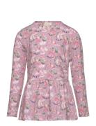 Tunic Ls Aop Pink Minymo